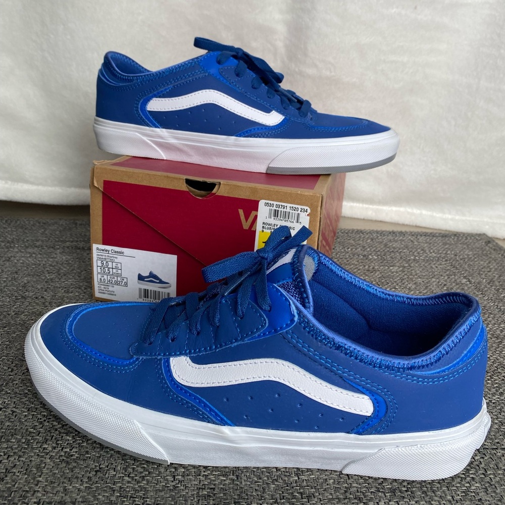 Vans Geoff Rowley classics size 9 (Dodgers Blue)